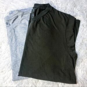 CHAMP SPORTS GEAR • V-Neck Bundle of 2 Short Sleeve Tee T-Shirts